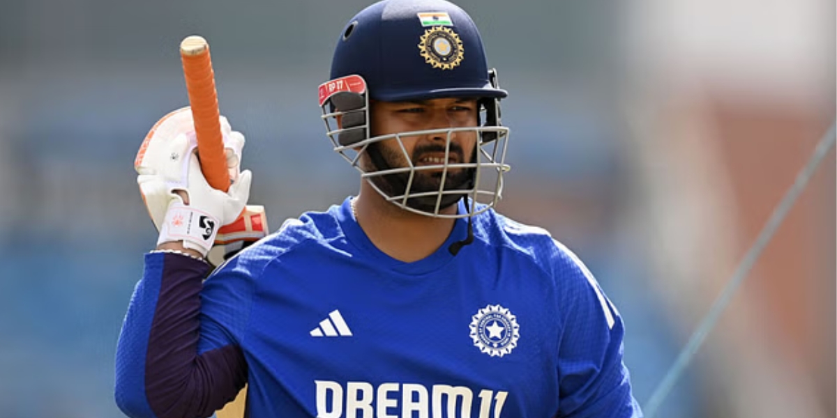 Pant to Bat at No. 5 Despite Finger Injury