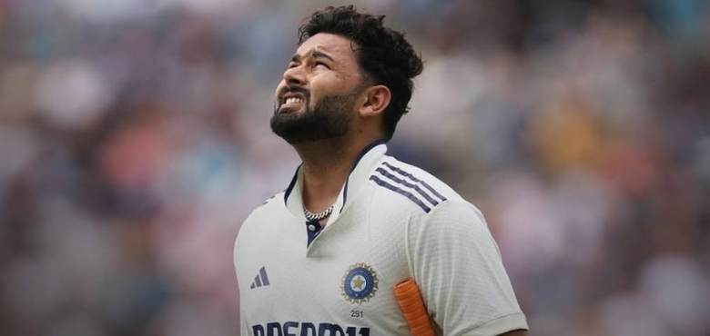 Rishabh Pant Starts Rehab for Fractured Right Foot